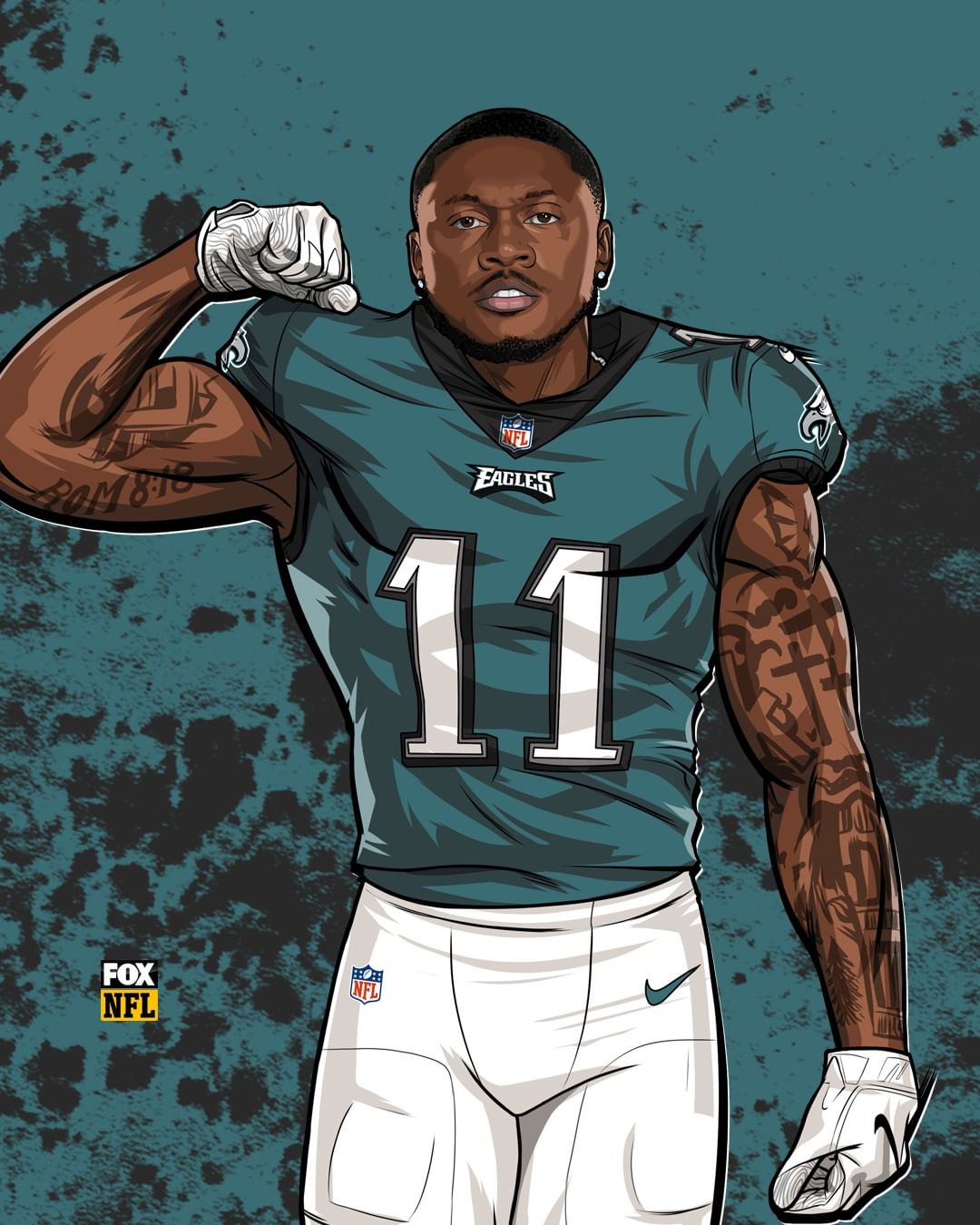 AJ Brown NFL Fox