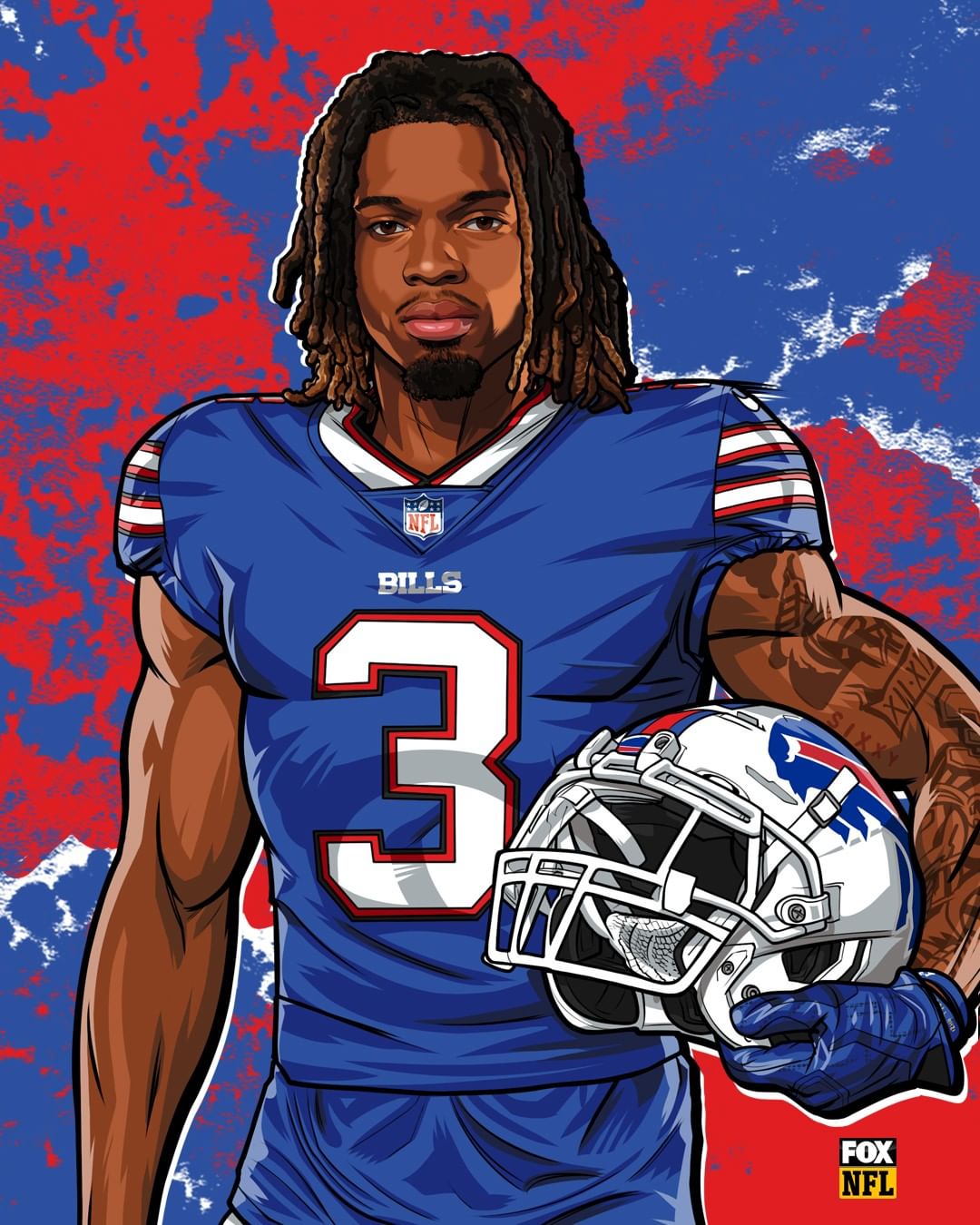 Damar Hamlin NFL Fox